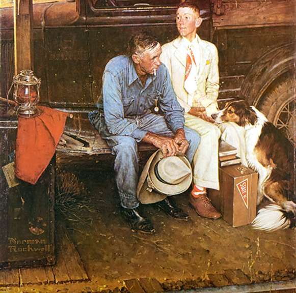 Norman Rockwell, Breaking Home Ties