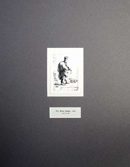 Rembrandt, The Blind Fiddler