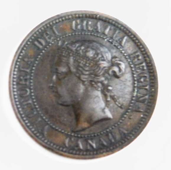 1881 Canada Large Cent Coin