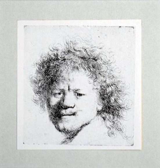 Rembrandt, Rembrandt With Long Bushy Hair