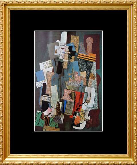 Pablo Picasso, Man With A Pipe