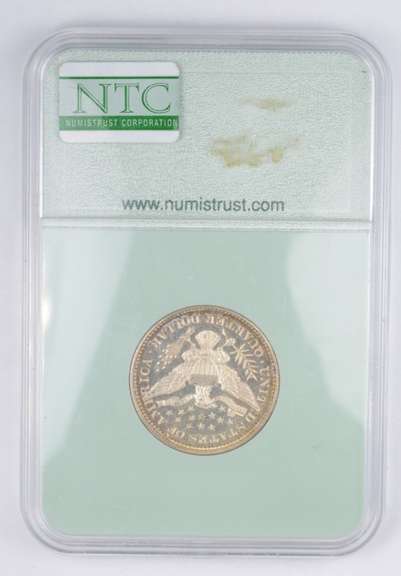 PF64 1892 Barber Quarter - Graded NTC