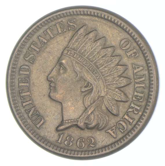 1862 Indian Head Cent