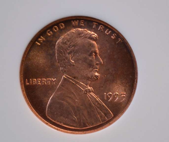 1995 NGC Double Die MS 67 Red Lincoln Cents