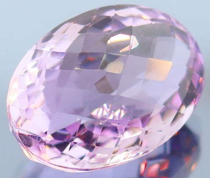 Incredibly large 23.18ct VS checker top Amethyst