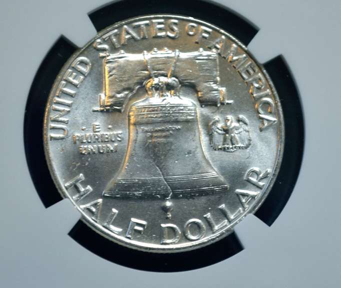 1962 NGC MS 63 FBL   Franklin Half