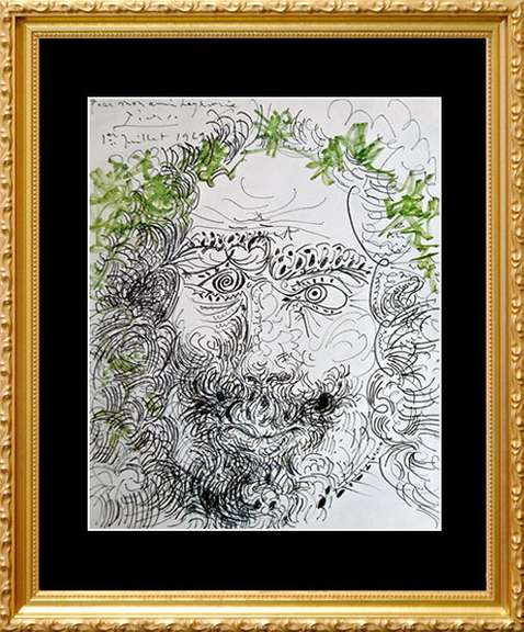 Vintage Pablo Picasso Circa 1971
