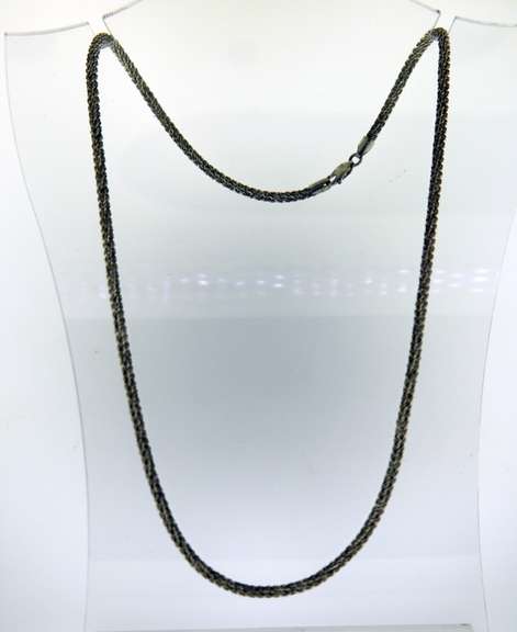 Italian Sterling Silver Shiny Solid Round Chain
