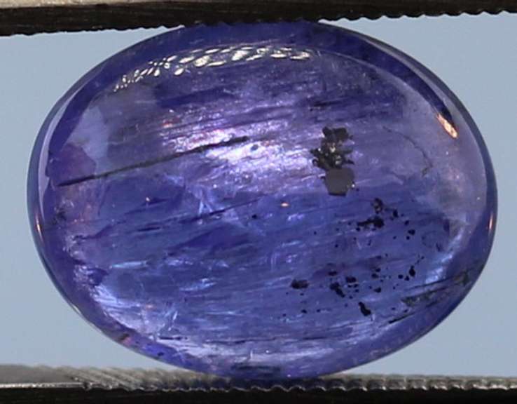 Glossy 4.33ct UNHEATED blue violet Tanzanite