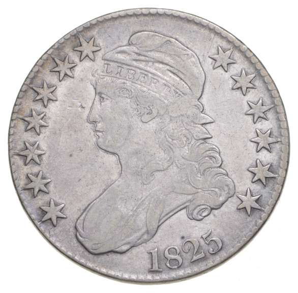 1825 Capped Bust Half Dollar