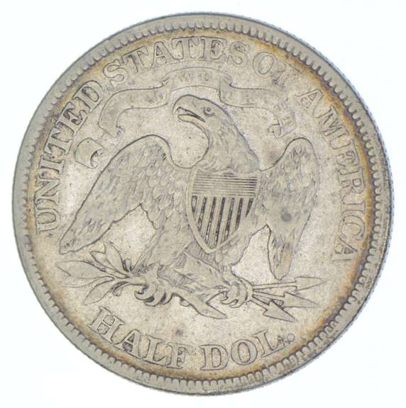 1867 Seated Liberty Half Dollar