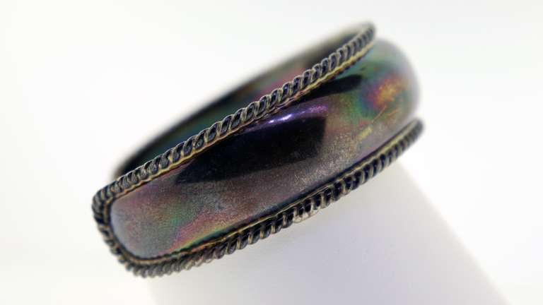 Sterling Silver Vintage Signed Cuff
