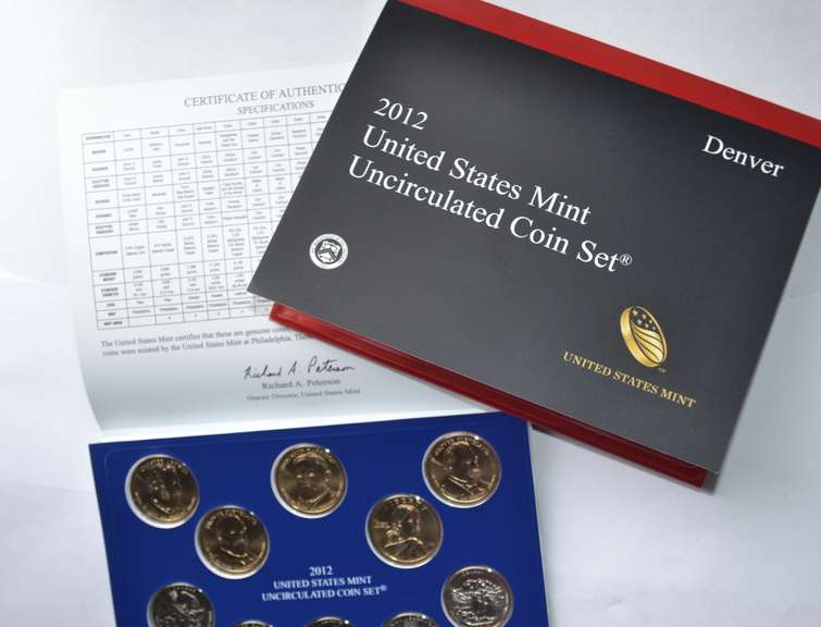 Scarcer 2012 US Mint  Unc Set