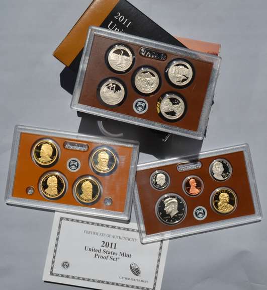 2011 & 2013 US Proof Sets