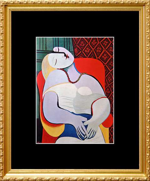 Pablo Picasso, Woman Sleeping In An Armchair