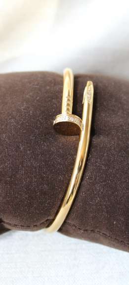 Golden Color Nail Bracelet