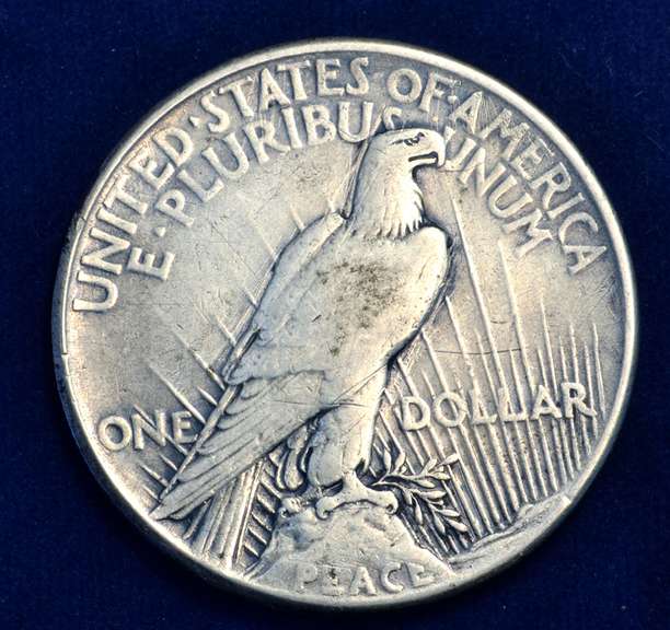 1921 Peace Dollar Circulated