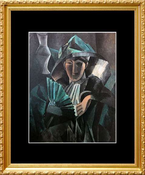 Pablo Picasso, Woman With A Fan