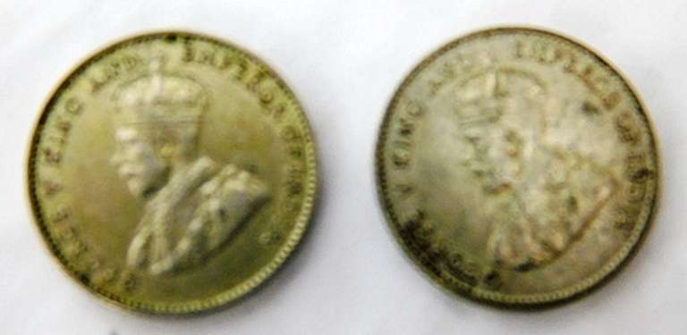 2 - 10 Cent Straits Settlements Coins
