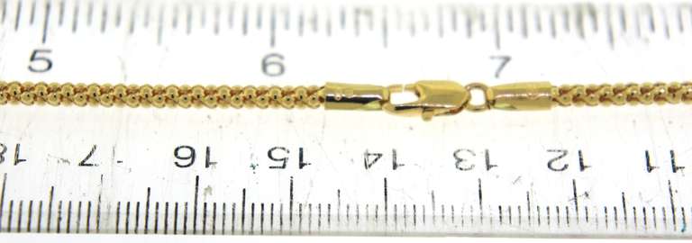 Perfect 18kt Popcorn Necklace