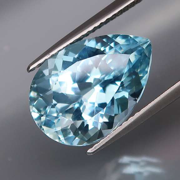 Vivid 9.02ct top Swiss blue Topaz