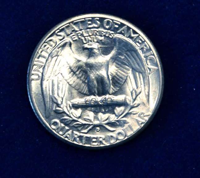 1934 D UNC  25 C