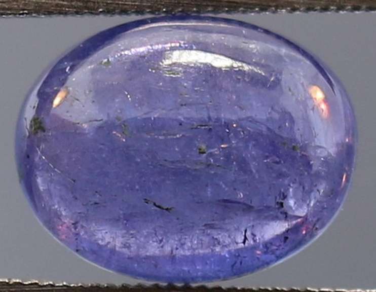 Glossy 4.33ct UNHEATED blue violet Tanzanite