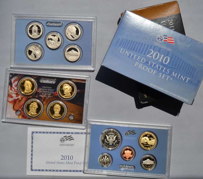 2010 & 2011 US Mint Proof Set