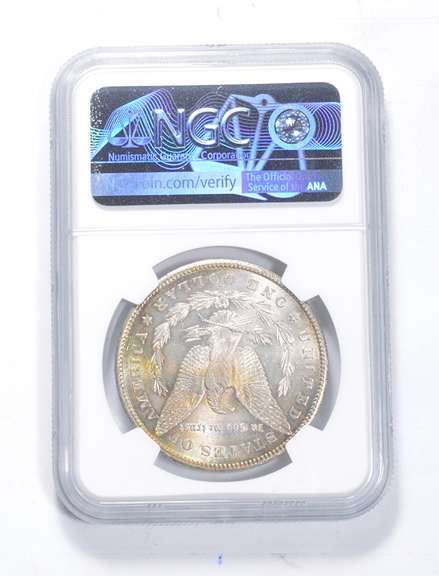 MS61 1878-CC Morgan Silver Dollar - Graded NGC