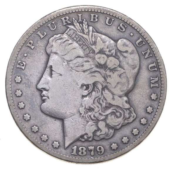 1879-CC Morgan Silver Dollar