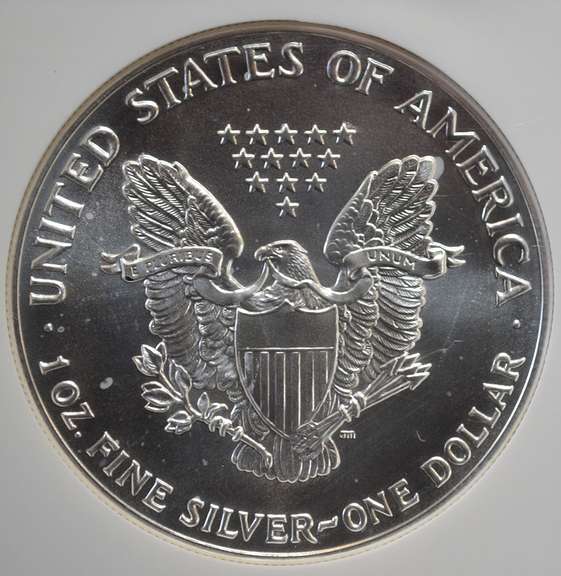 1990 NGC MS 69 Silver Eagle