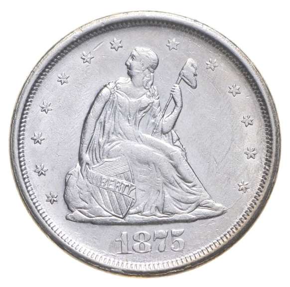 1875-S Seated Liberty Twenty-Cent Piece