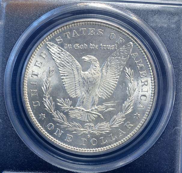 1879 S PCGS MS 62 Morgan Dollar