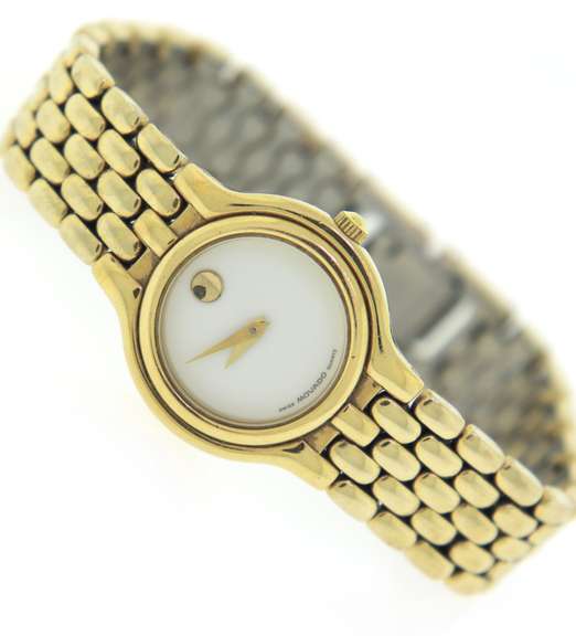 Movado Museum Quartz White Dial Watch