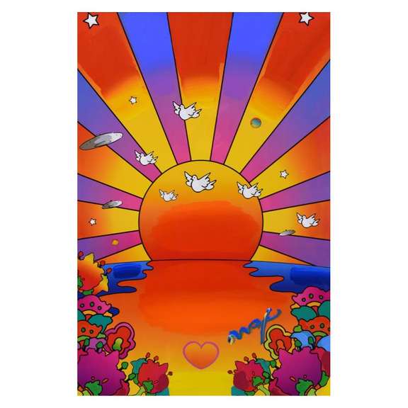 Peter Max by Sunrise 2000