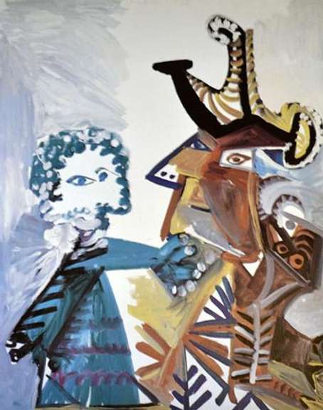 Pablo Picasso, Musketeer And A Man
