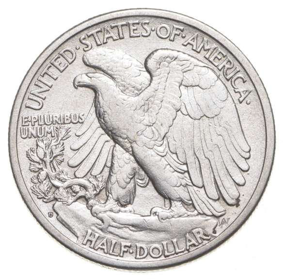 1917-D Walking Liberty Half Dollar
