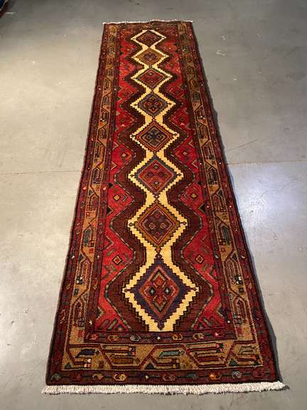 STUNNING PERSIAN  RUNNER 2'.9" X 10'.1"