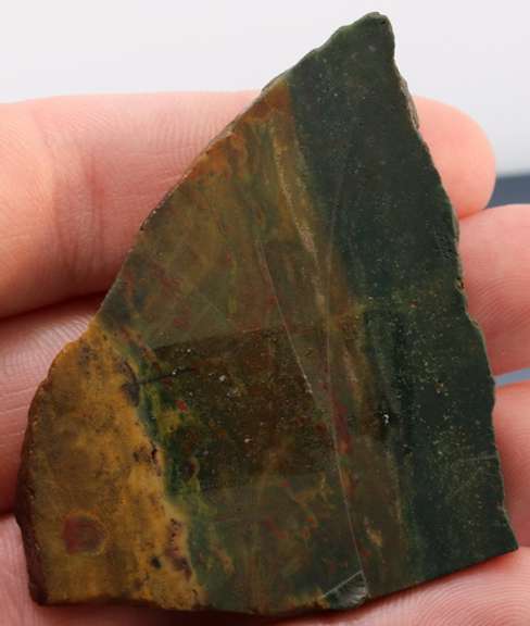 Huge American 122ct Ocean Jasper cut