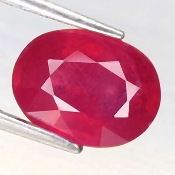 Glistening 2.42ct imperial red Ruby