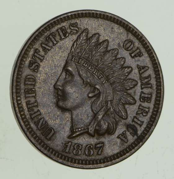1867 Indian Head Cent