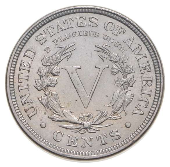 1890 Liberty V Nickel