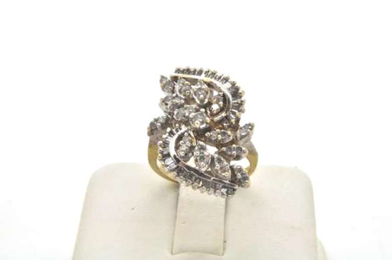 14kt Diamond Cocktail Ring