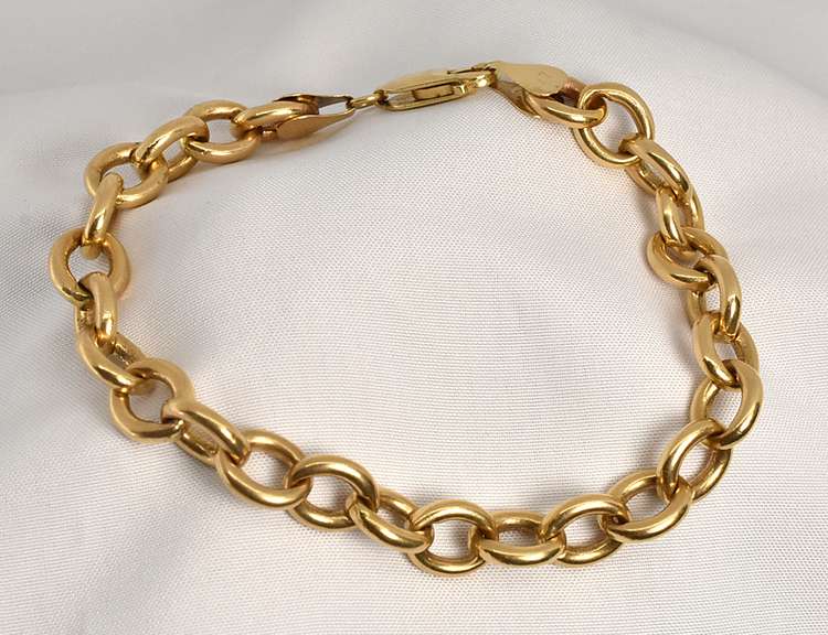 Thick and Sturdy Cable Link Bracelet