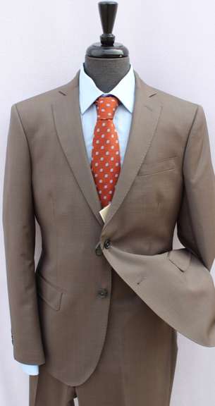 Stylish Glen Plait Slim Fit Suit, Made By Galante