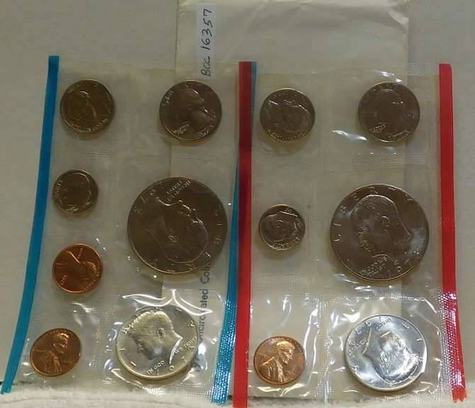 1973 Mint Set, w/Ike Dols