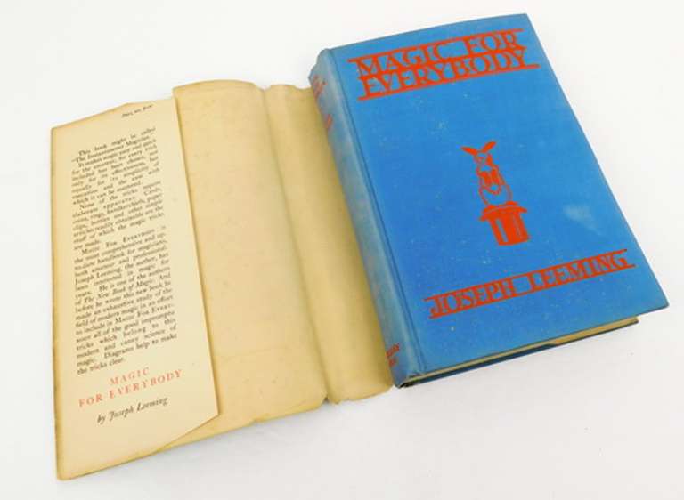 1929 Magic For Everybody Rare Book