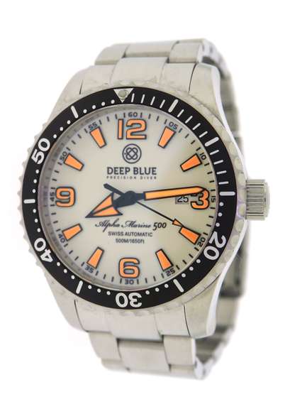 Deep Blue 45mm Alpha Marine Watch