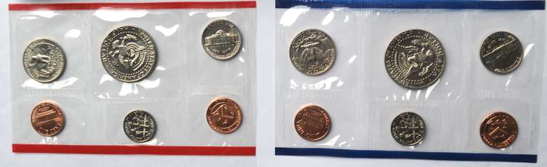 2 Each Us Mint Set Lot 1987-2002
