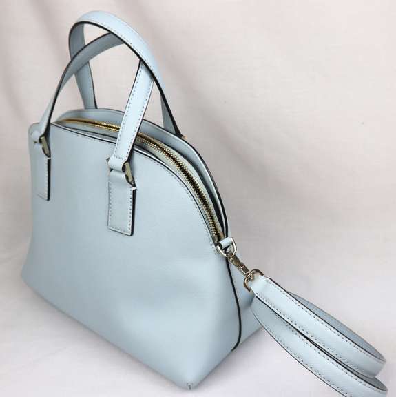 Kate spade cameron street lottie light blue satchel